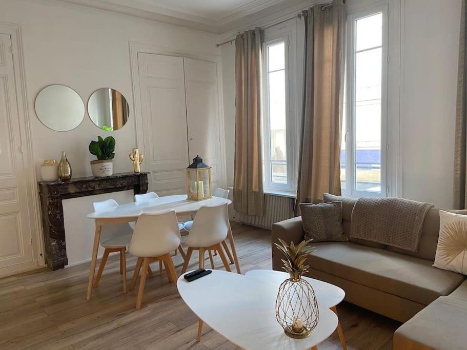 Le Galet Blanc Cosy T2 En Centre Ville Du Havre Le Havre Exterior photo
